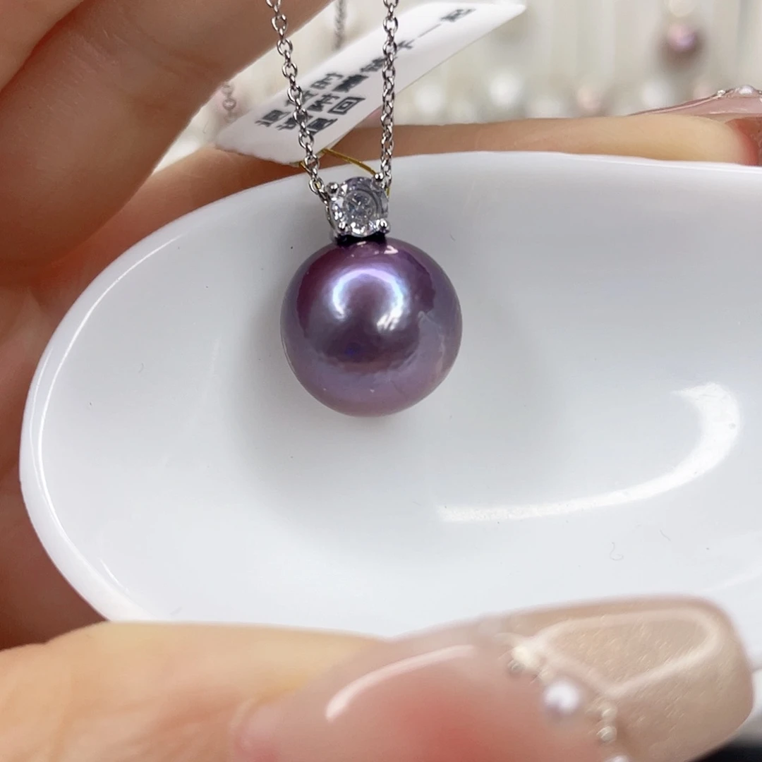 淡水珍珠未镶嵌吊坠(赠链)