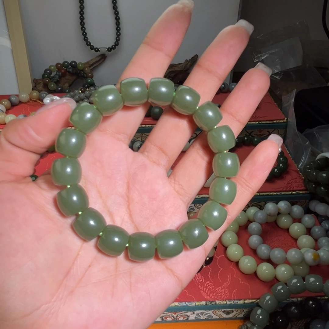 和田玉手链未镶嵌