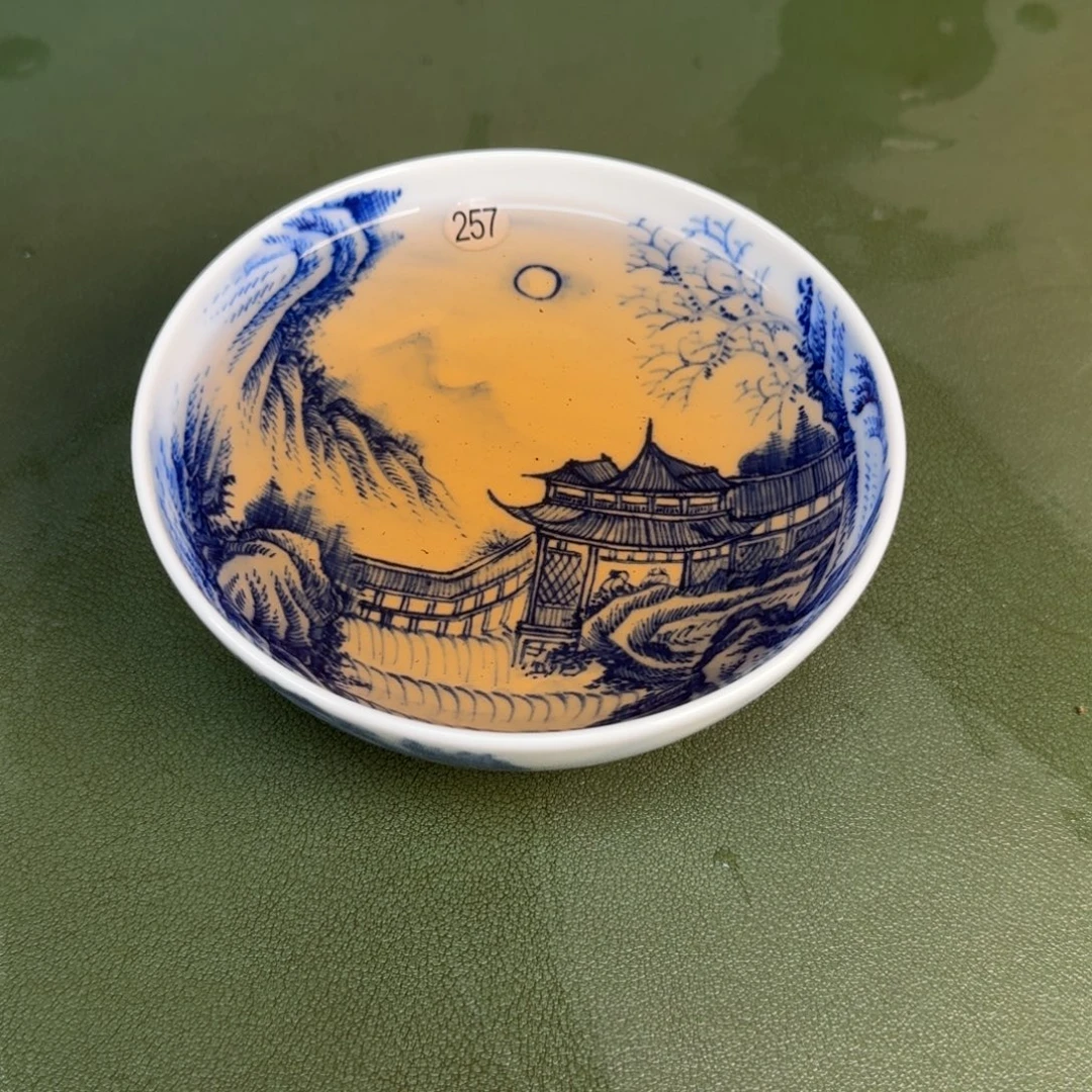 景德镇纯手绘茶具圆圆267