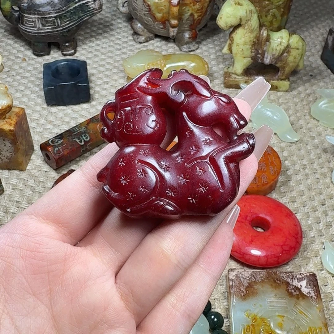 白玉菩提吊坠挂件