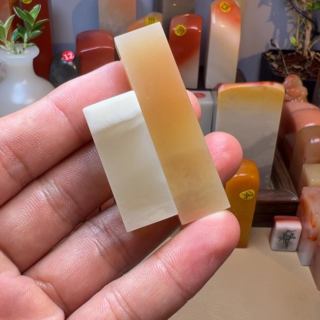 寿山石印石老挝2方