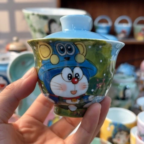 炉景德镇釉下手绘陶瓷