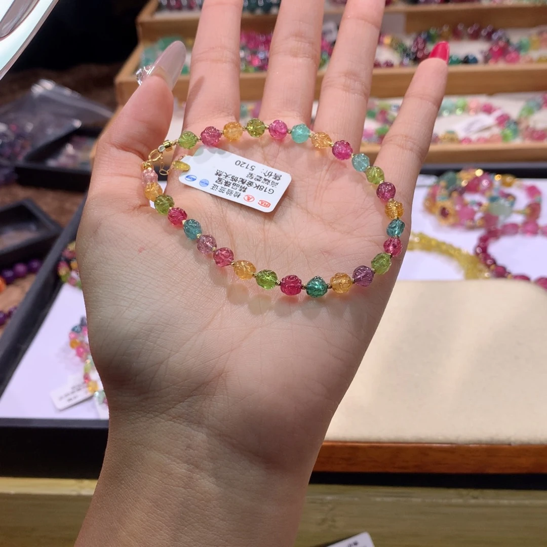 未镶嵌多样性发货其一碧玺