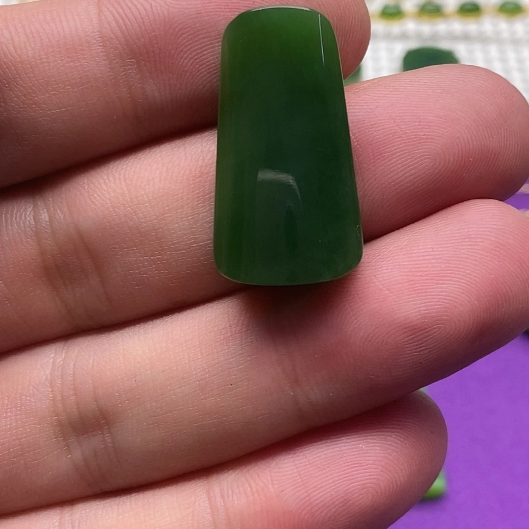 和田玉（碧玉）未镶嵌吊坠(不含链)