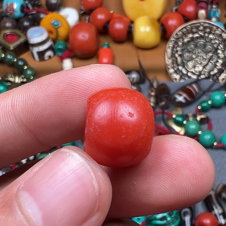 无非金属稀品古珠藏馆一颗老甘南卡15新客户