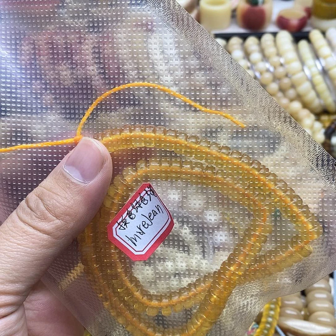 驼骨手串/手链?****n精美人工养殖羊角