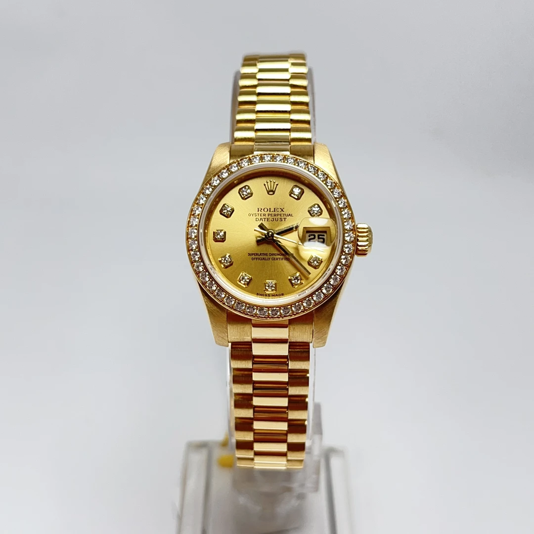 99新 Rolex/劳力士 179138/原盘原钻/26mm/自动机械/女表