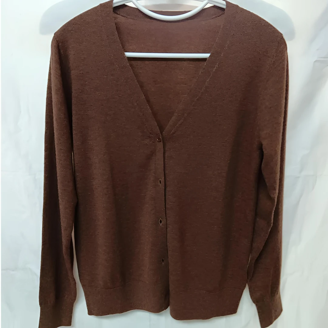 多款多色羊毛毛衫开衫打底休闲上衣合集时尚气质百搭纯色棕色毛衣