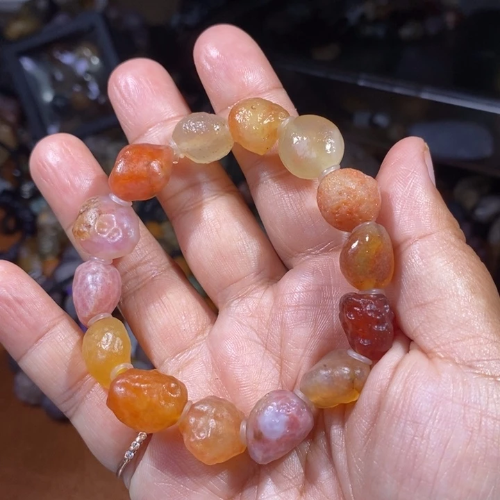 玛瑙/玉髓珠宝半成品未镶嵌