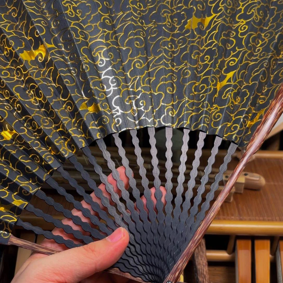扇子芝麻粽龙鳞祥云金