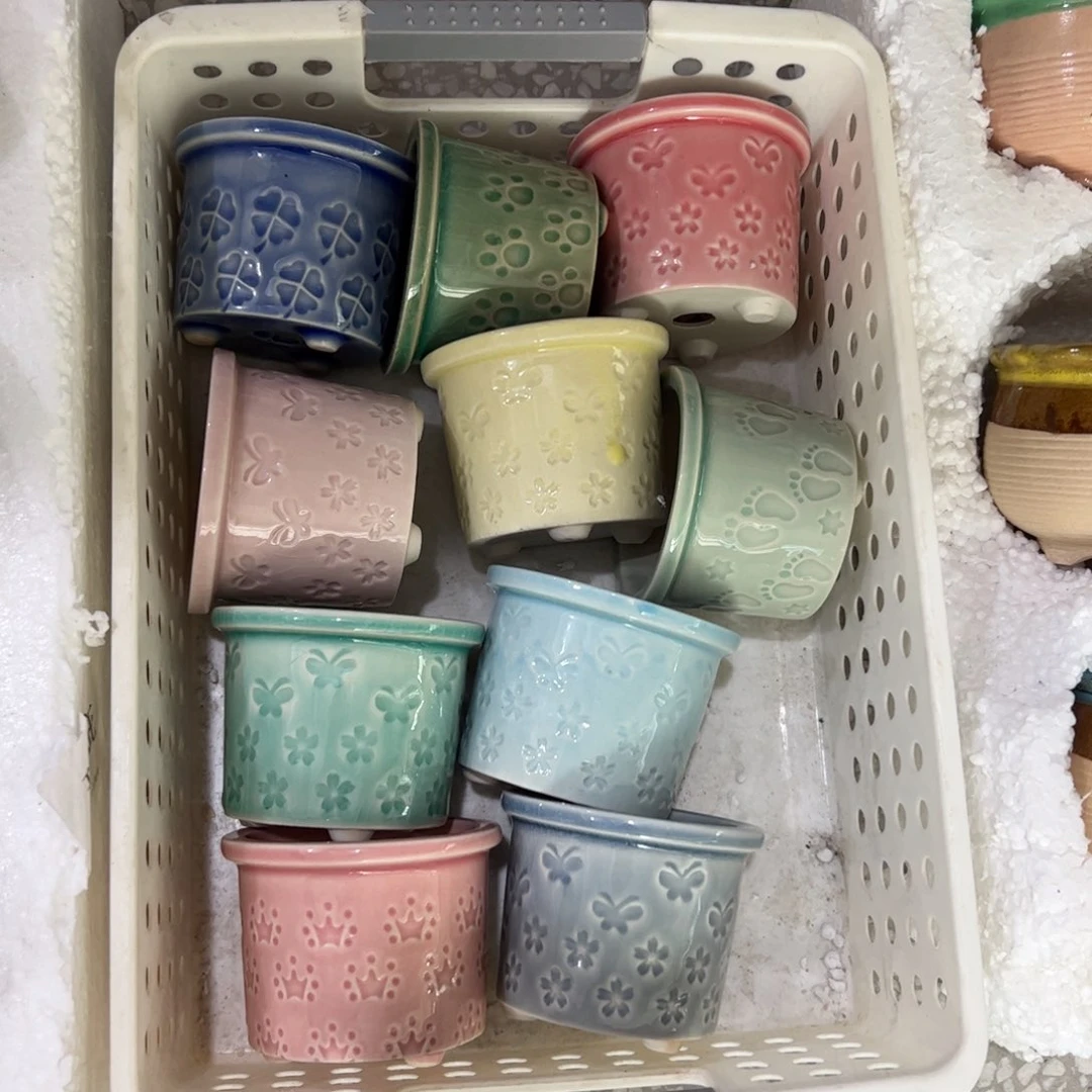 陶瓷陶瓷多肉花盆@@1683