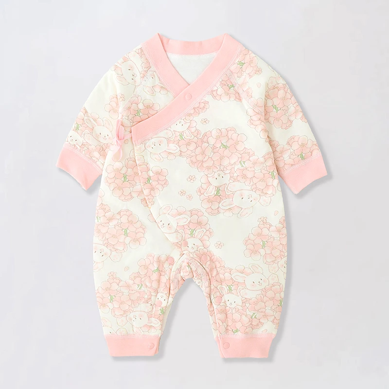 【冬款薄棉 断码捡漏】婴幼儿棉衣秋冬和尚服新生儿纯棉哈衣待产包