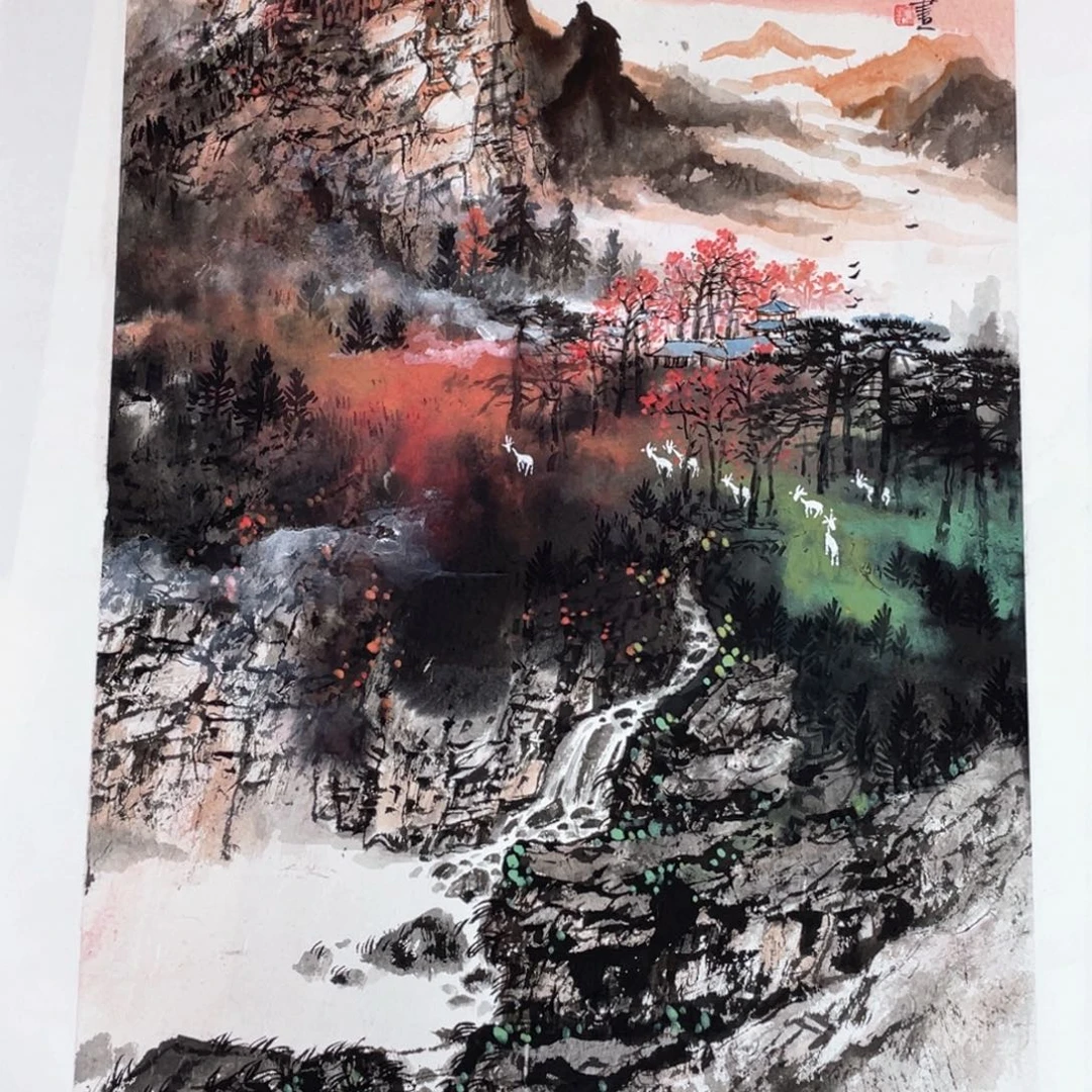 国画莫双发老师作品欣赏