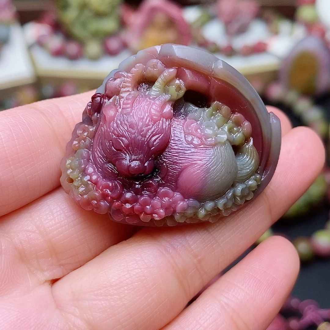 玛瑙/玉髓珠宝奇石未镶嵌进*盐源玛瑙定制