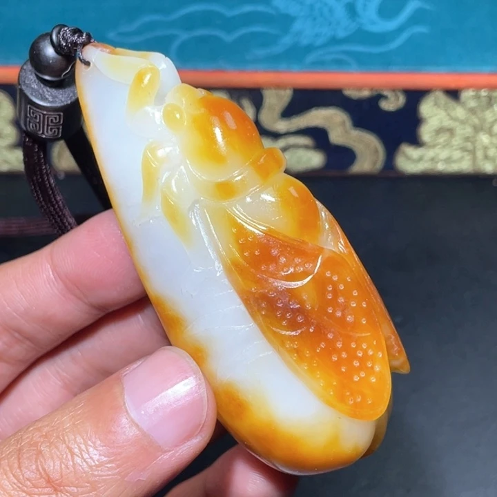 和田玉未镶嵌颈饰J