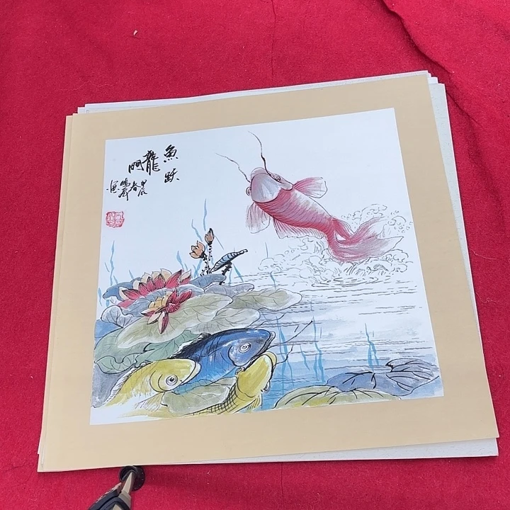 国画花鸟等图案为