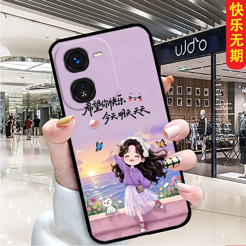 适用iQOOZ9x手机壳V2353A个性男全包边硅胶软壳防摔女新款卡通潮