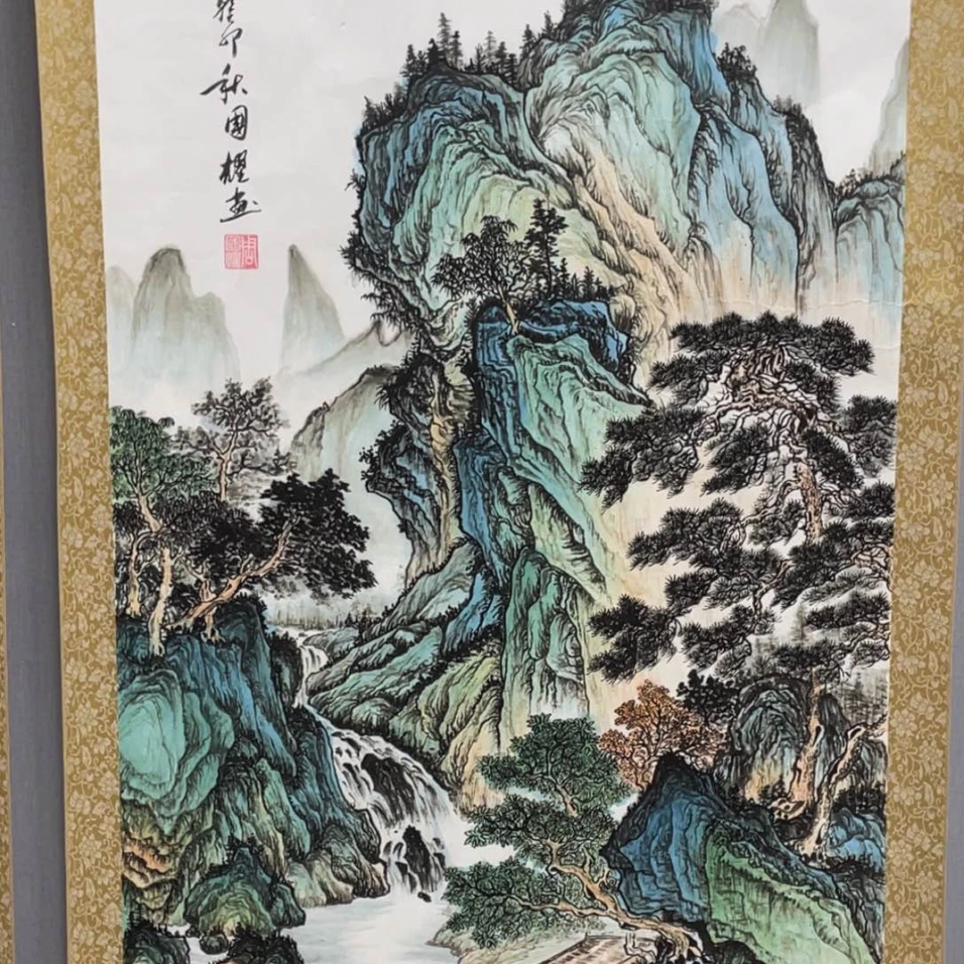 国画老师手笔手绘作品Y