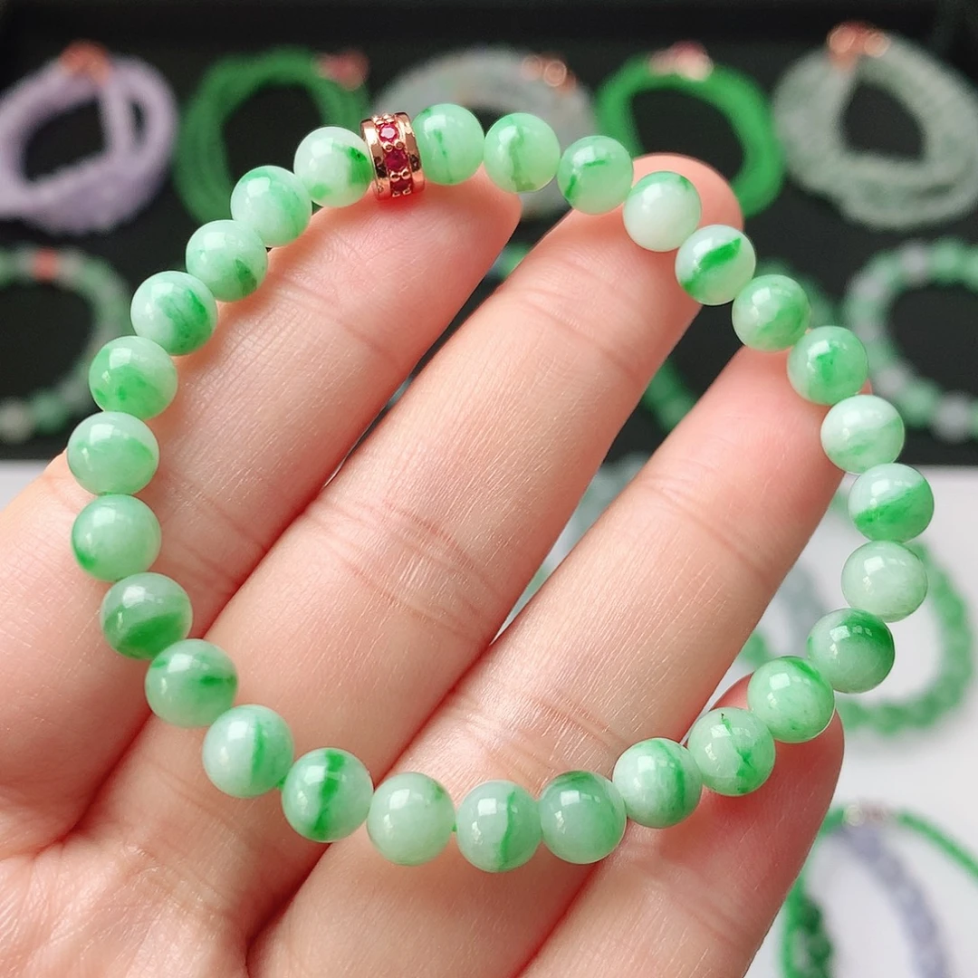 翡翠未镶嵌手链翡翠