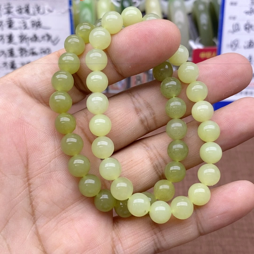 未镶嵌手串和田玉卡8拍一发一