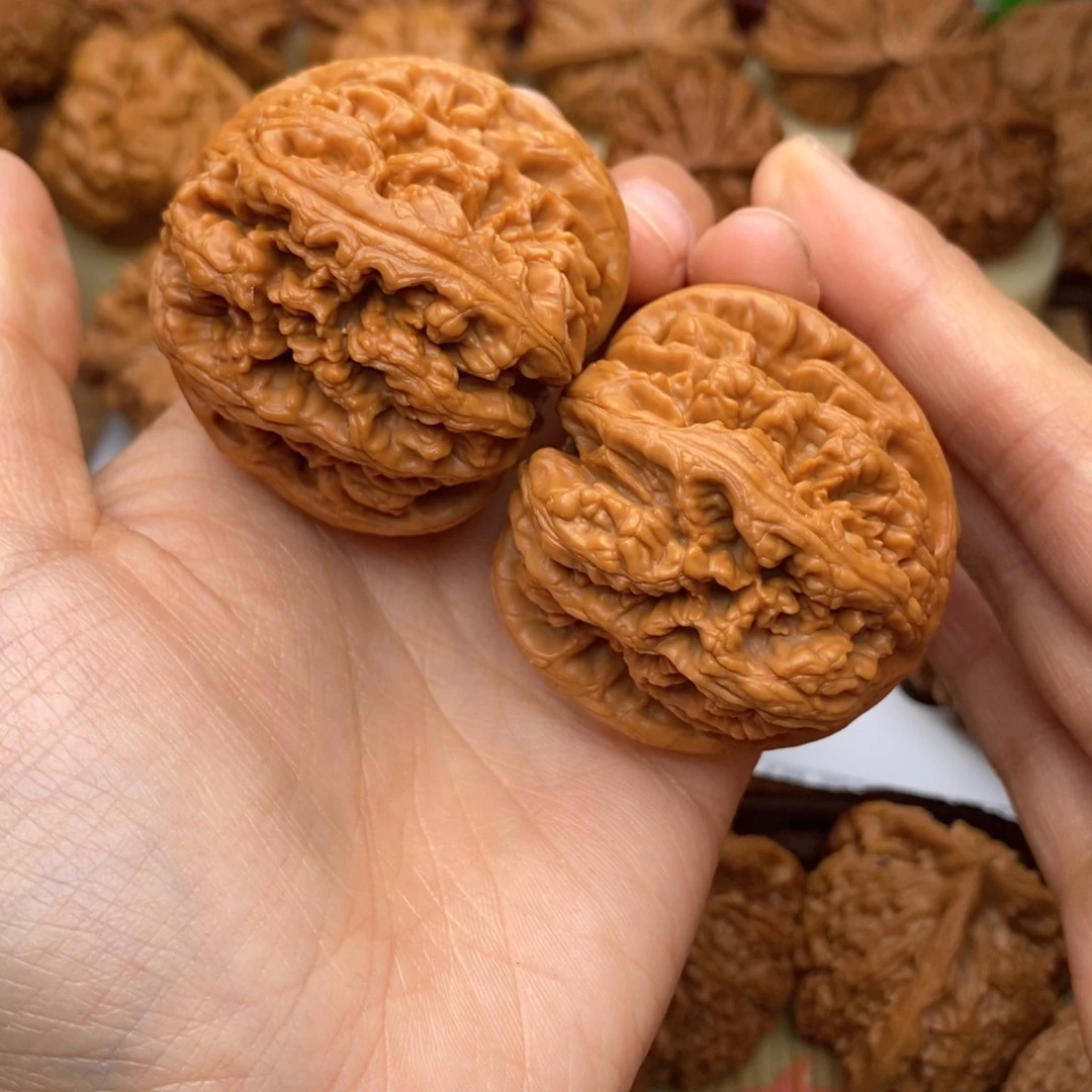 文玩核桃把件151号45-48粗筋