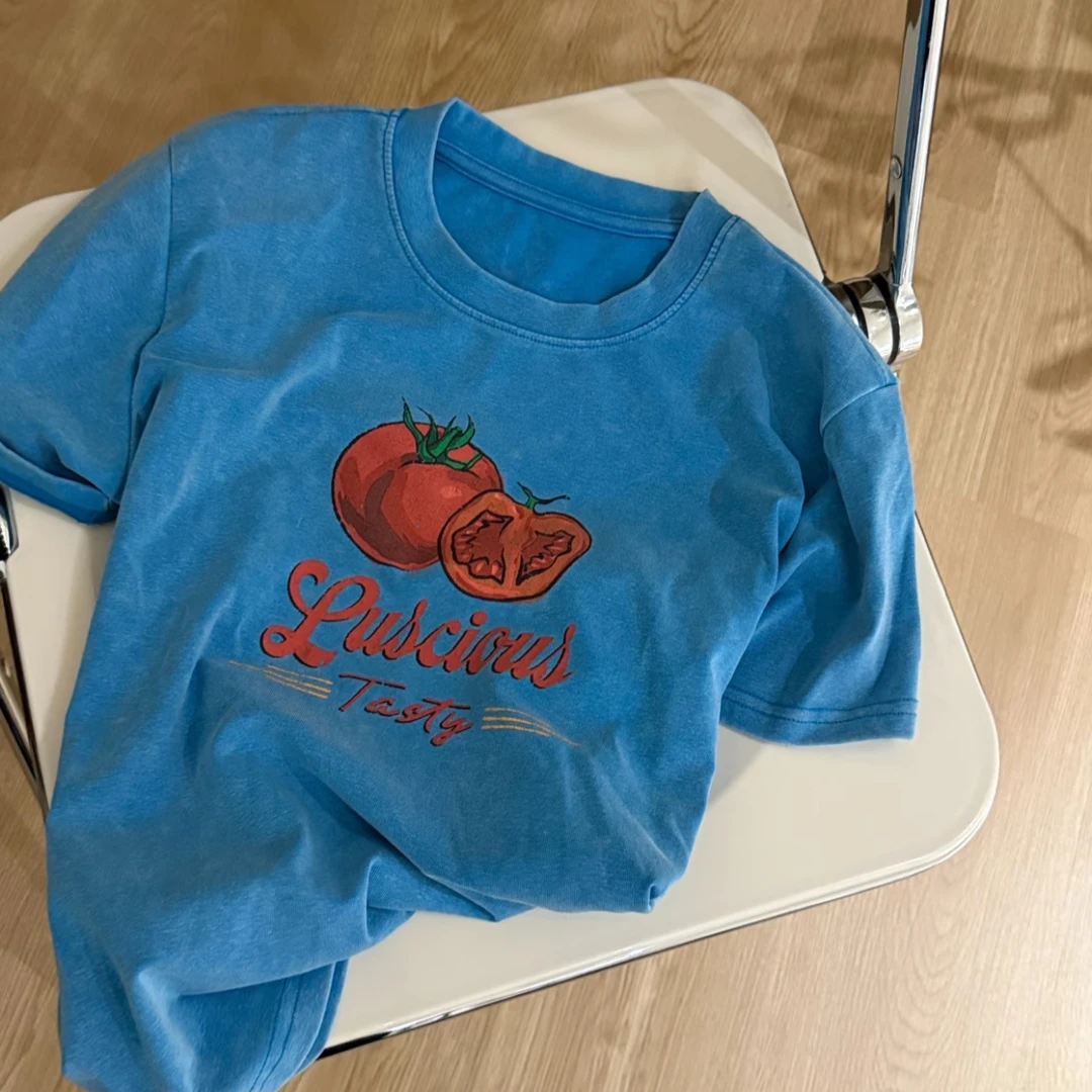 大大的西红柿短袖