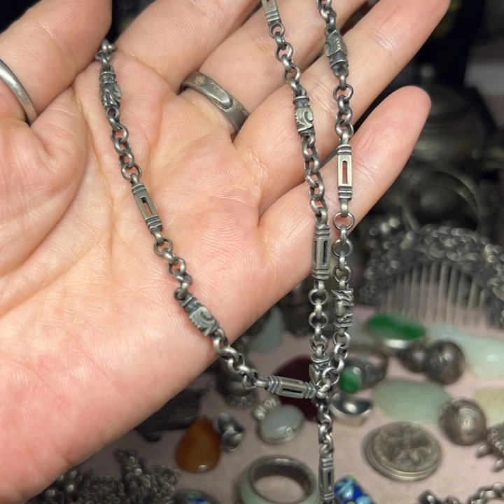珐琅足银宝****！偏远地区不包邮的