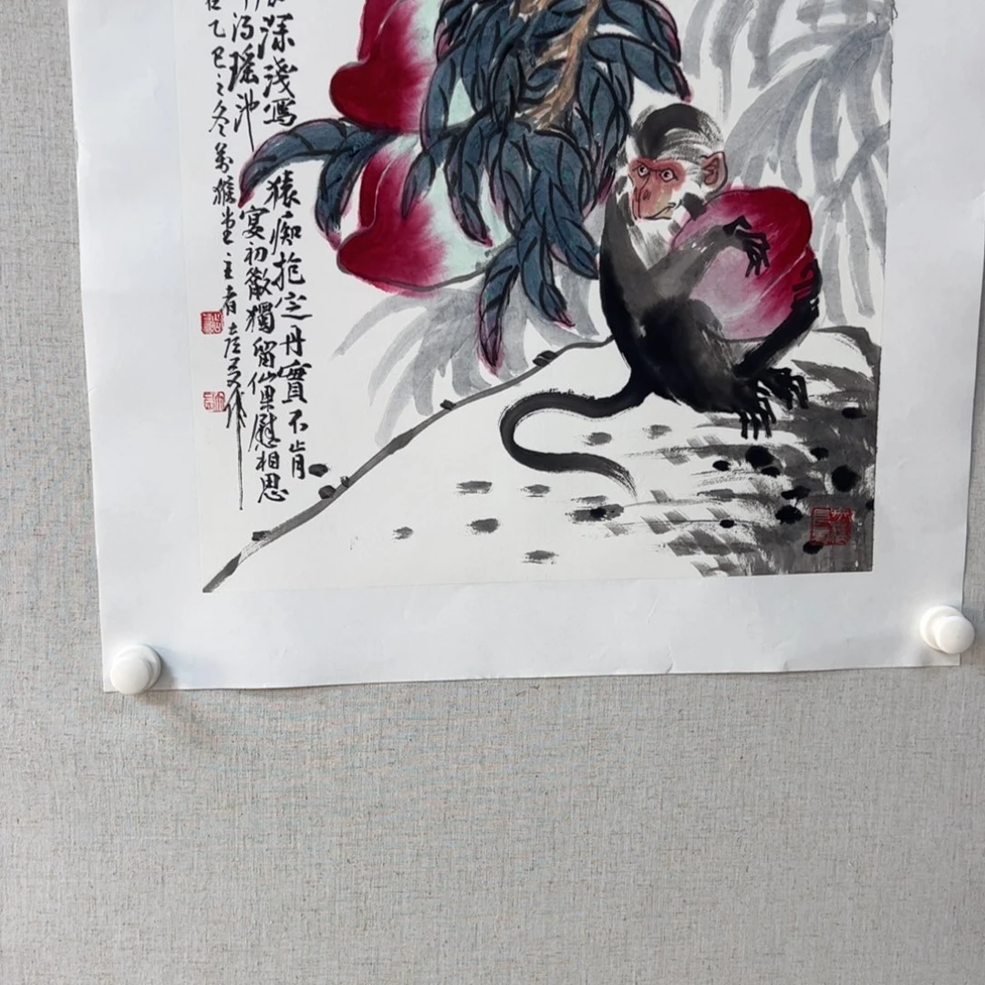 国画亲笔手绘原创作品