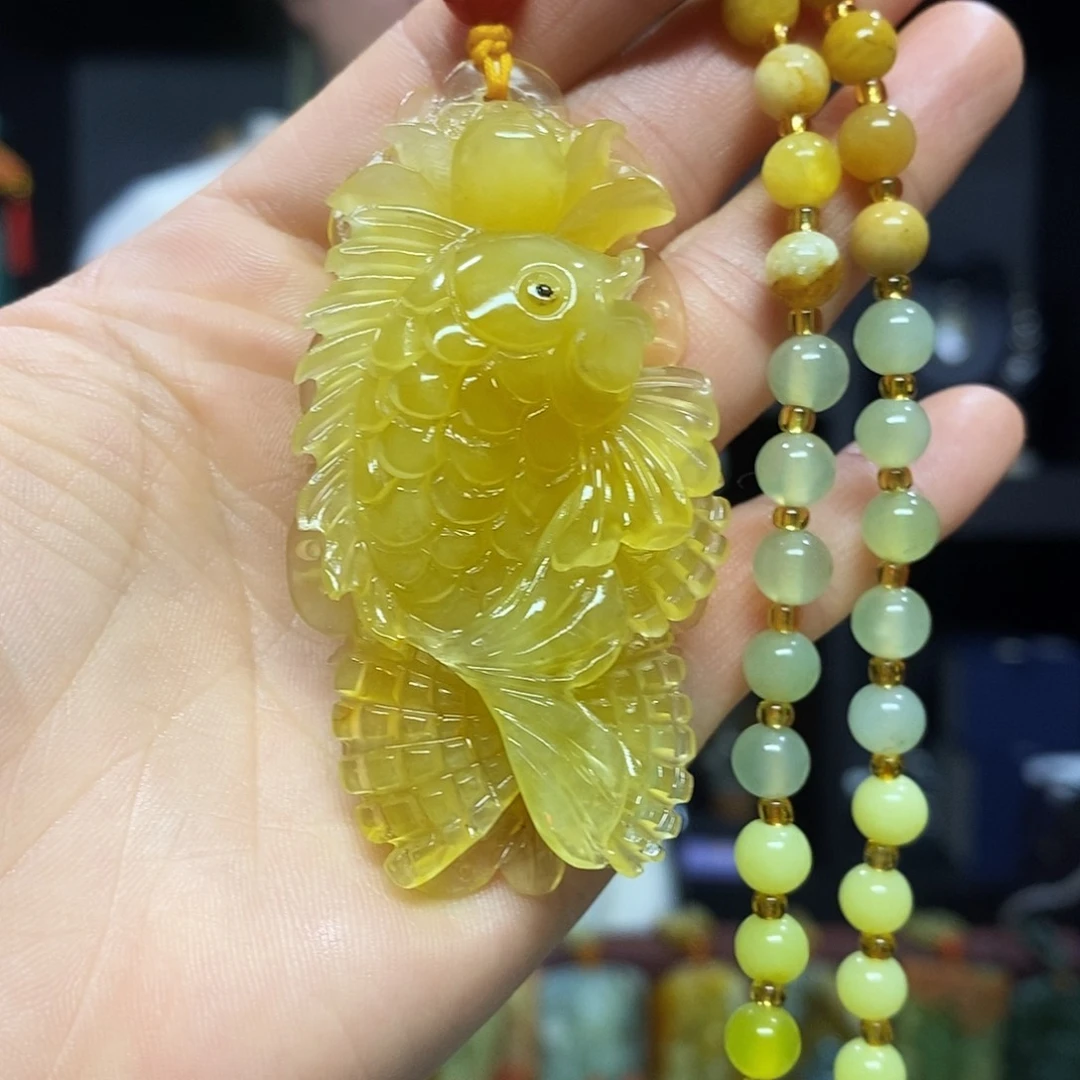 未镶嵌岫玉挂件吊坠