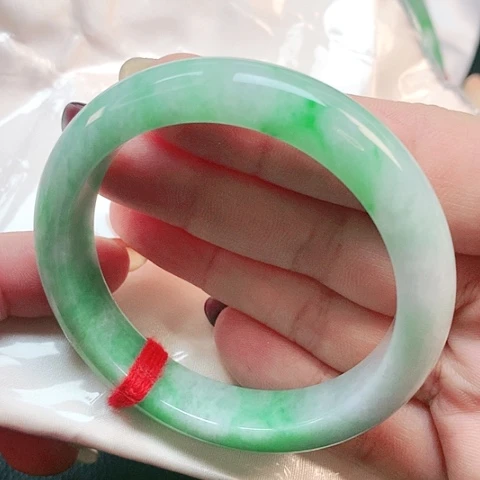 未镶嵌手镯翡翠正圈2146
