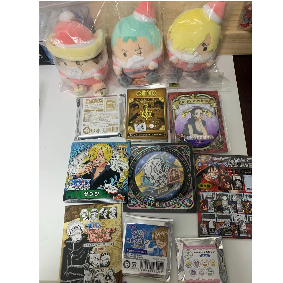 【海贼王对对】毛绒墩墩/罗个人池立牌/刺绣吧唧/春日祭卡套