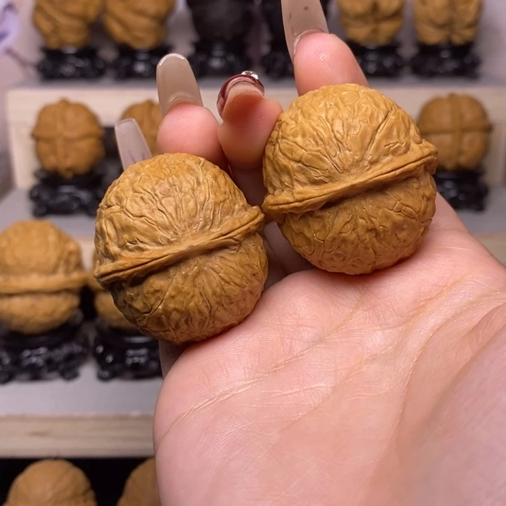 文玩核桃把件12Y—溜溜球38尺35克