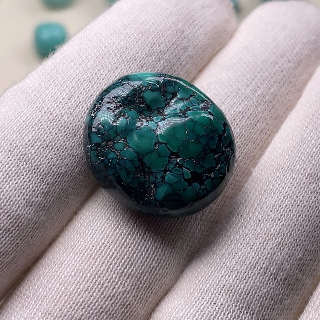 绿松石未镶嵌珠宝半成品