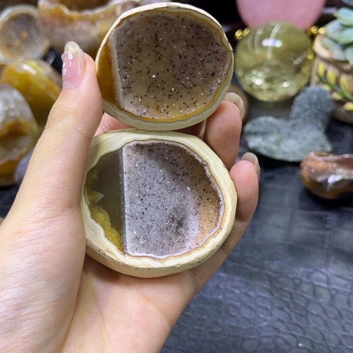未镶嵌水晶发饰紫晶软盆