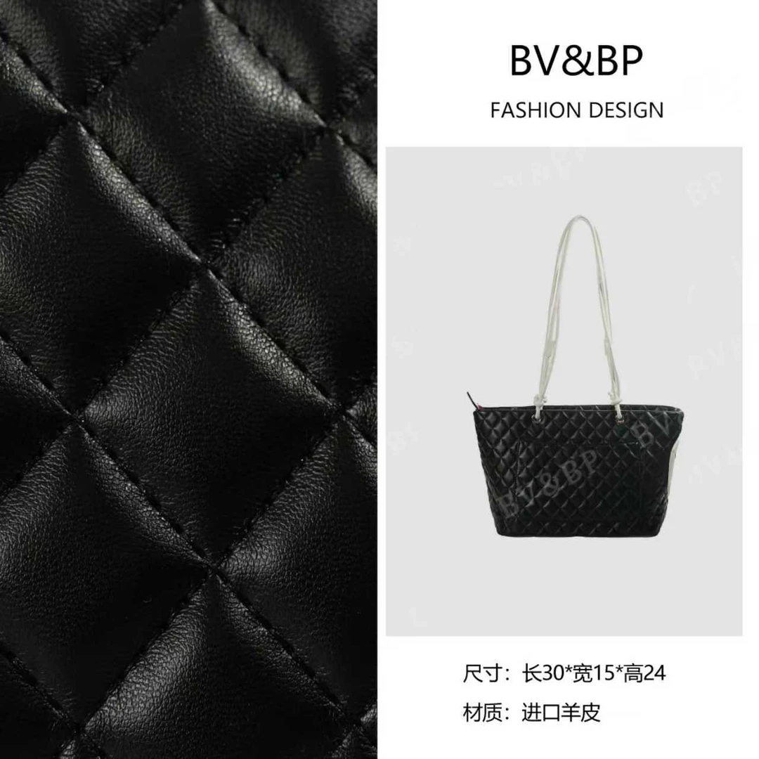 XYINGJIE· 原创设计香风vintage菱格康鹏中古托特311