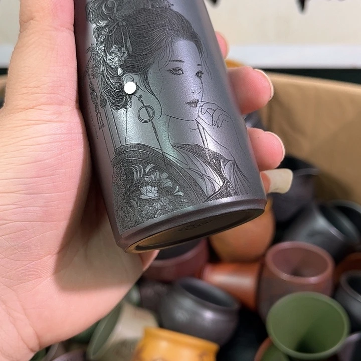 茶杯紫砂全手工紫砂主人杯