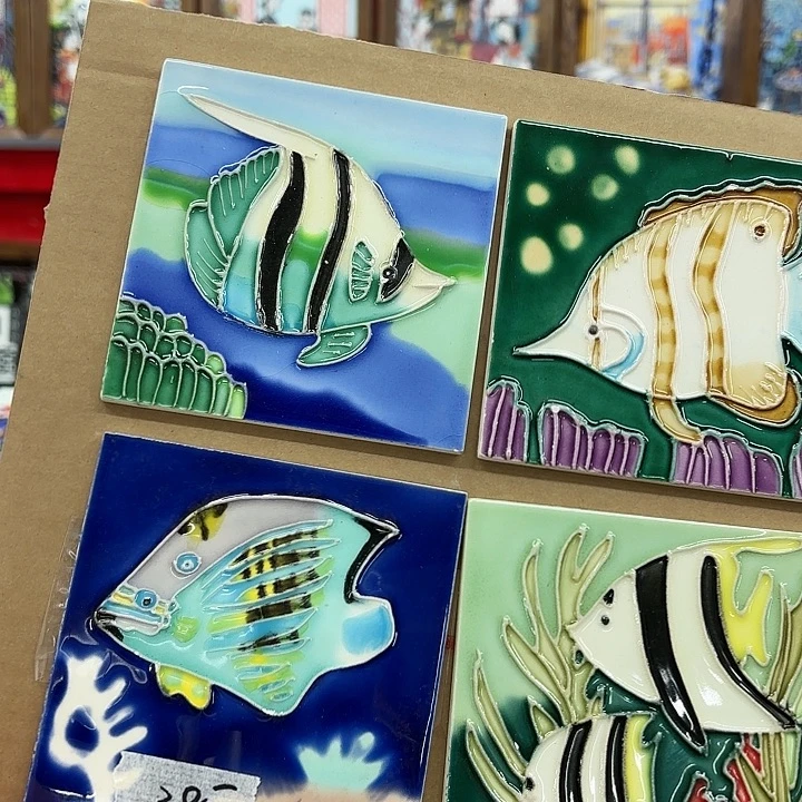 陶瓷板画10/10微瑕