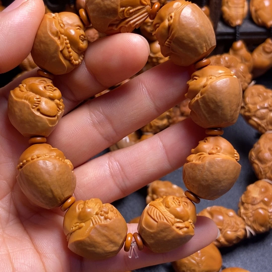 【闪购商品】手串/手链橄榄核包衣弥勒