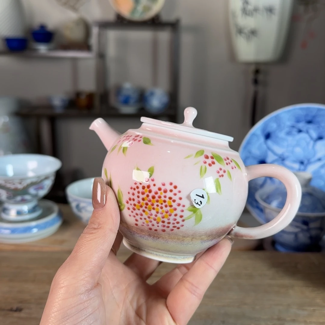 杯景德镇陶瓷柴烧多人