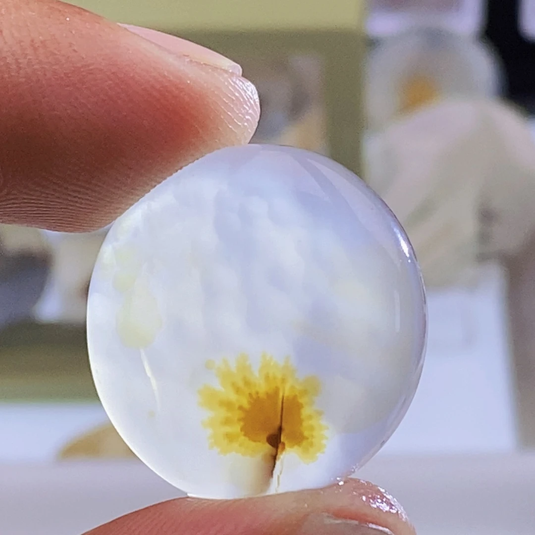 倚***眠玛瑙/玉髓未镶嵌吊坠(不含链)