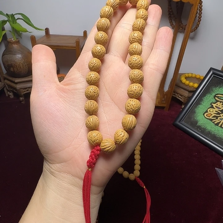 ᝰ***遠手串桃核野生桃核福利不退换