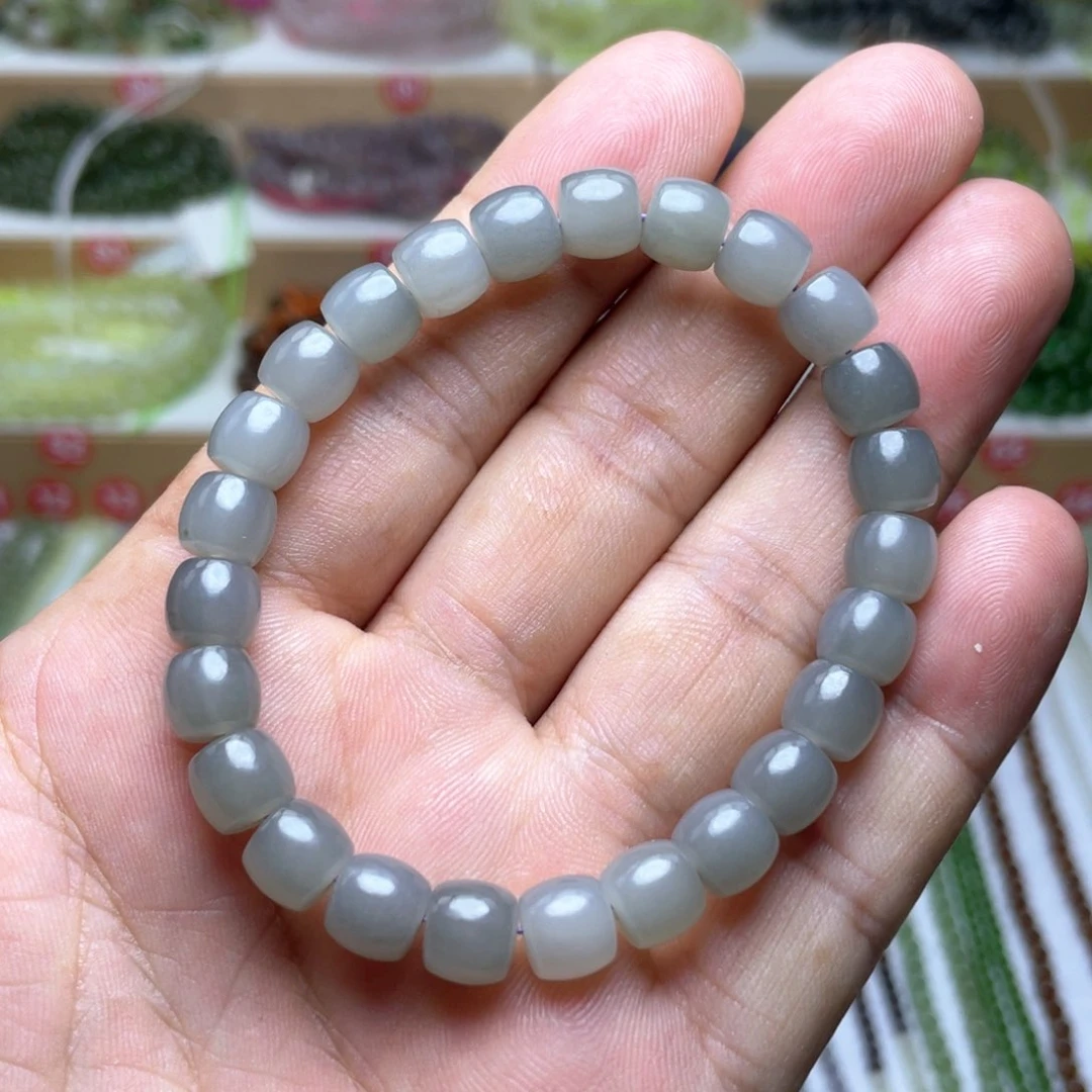 手链未镶嵌和田玉8mm