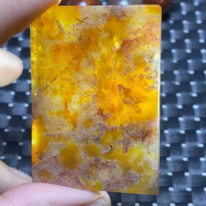 玛瑙/玉髓颈饰未镶嵌翟****心