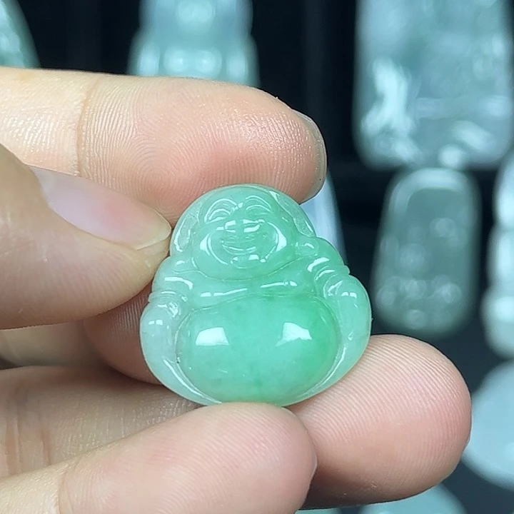 翡翠未镶嵌颈饰缅甸天然翡翠