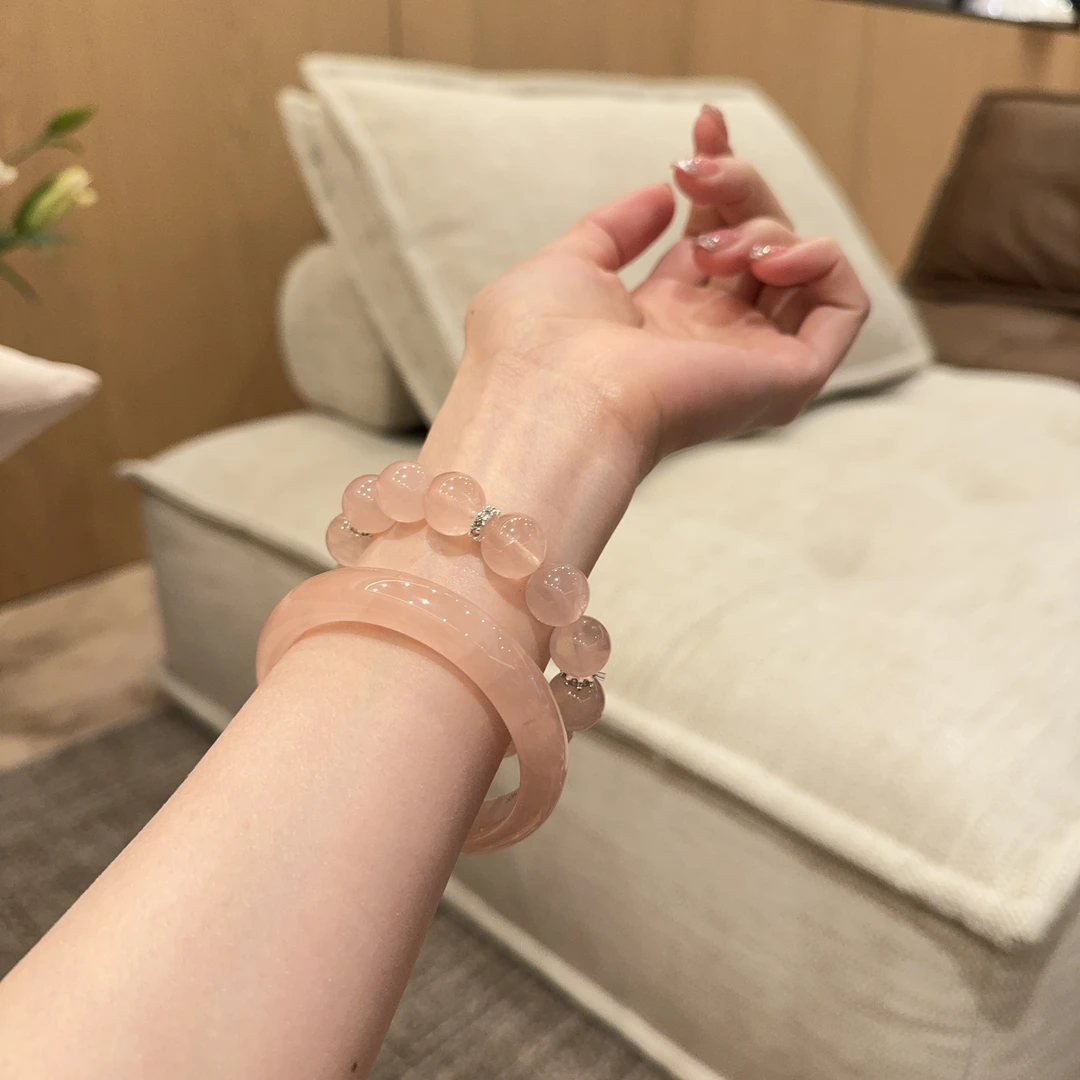 合金手镯 Zwinnie/詹维尼【粉手镯】西柚粉56-58圈口 WYJ19