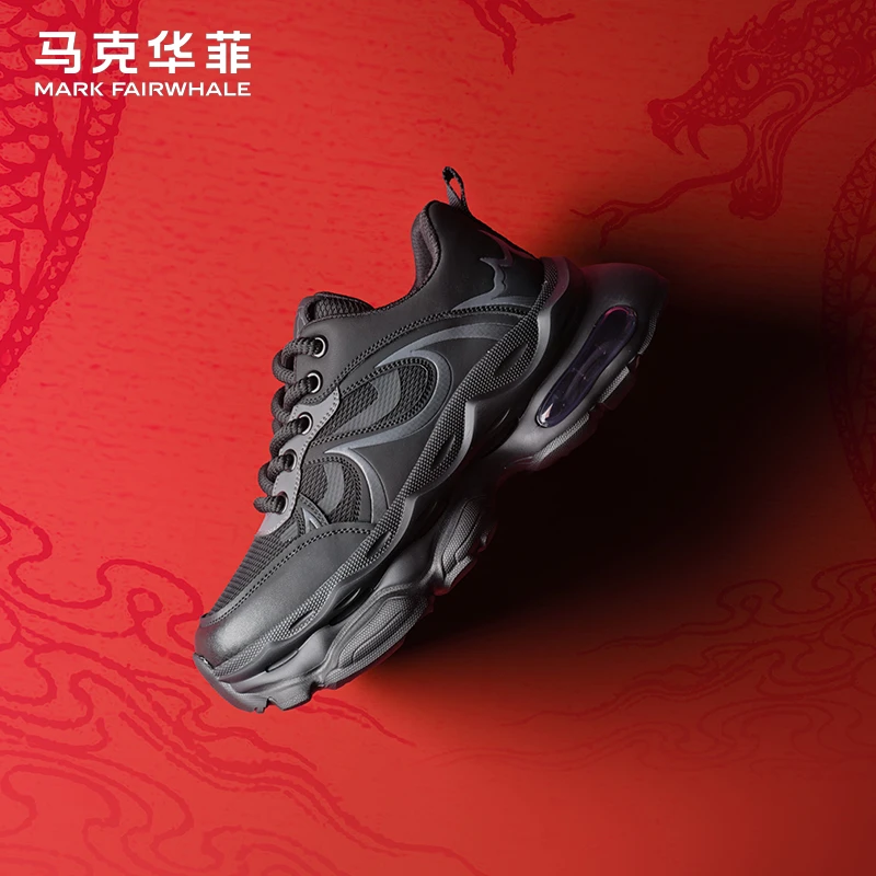 马克华菲休闲鞋男2025新年限定男鞋秋季时尚过年新鞋男款蛇年限定