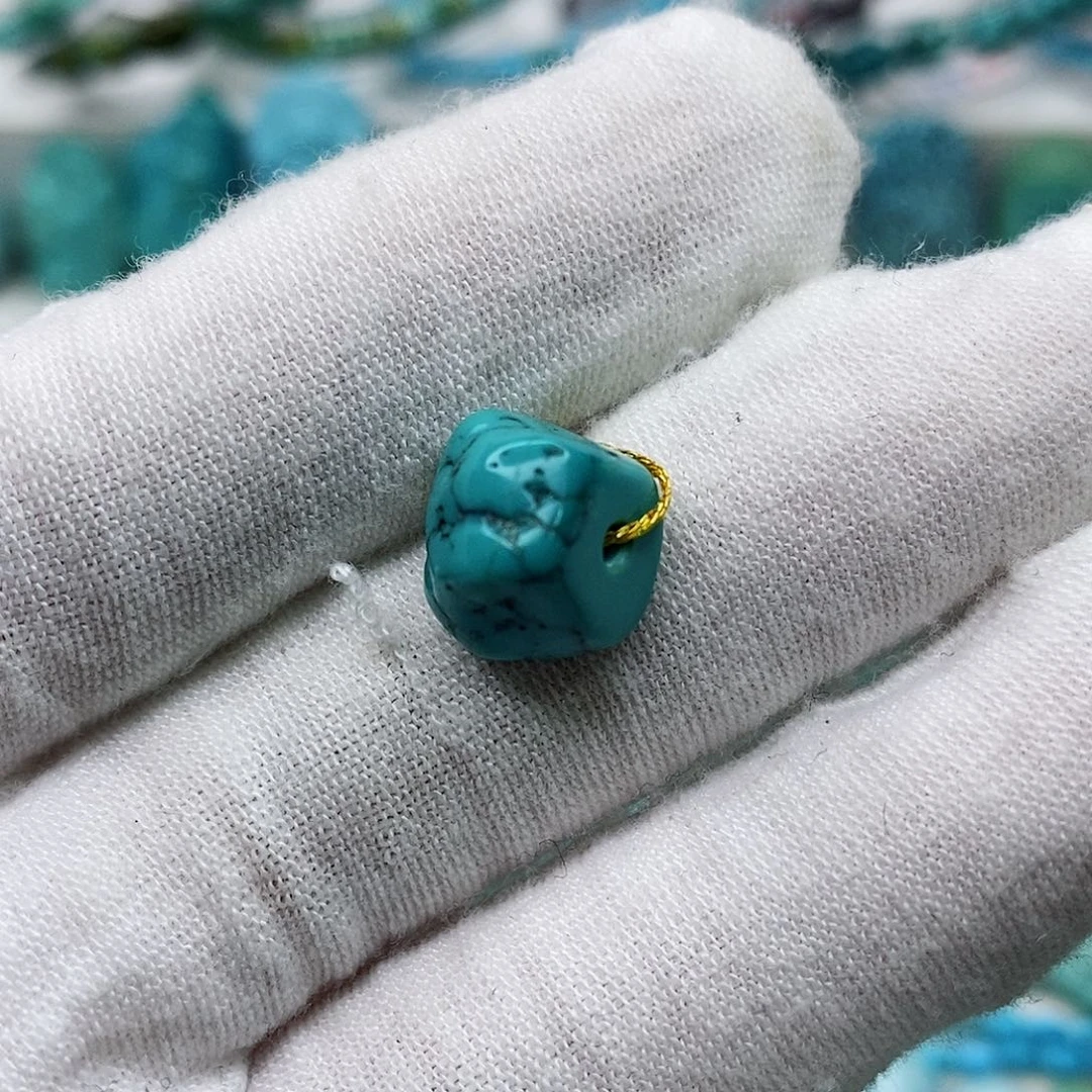 绿松石珠宝奇石未镶嵌