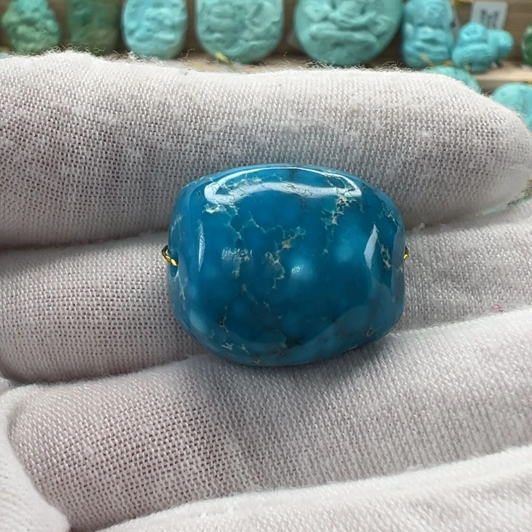 未镶嵌绿松石随形20.2mm