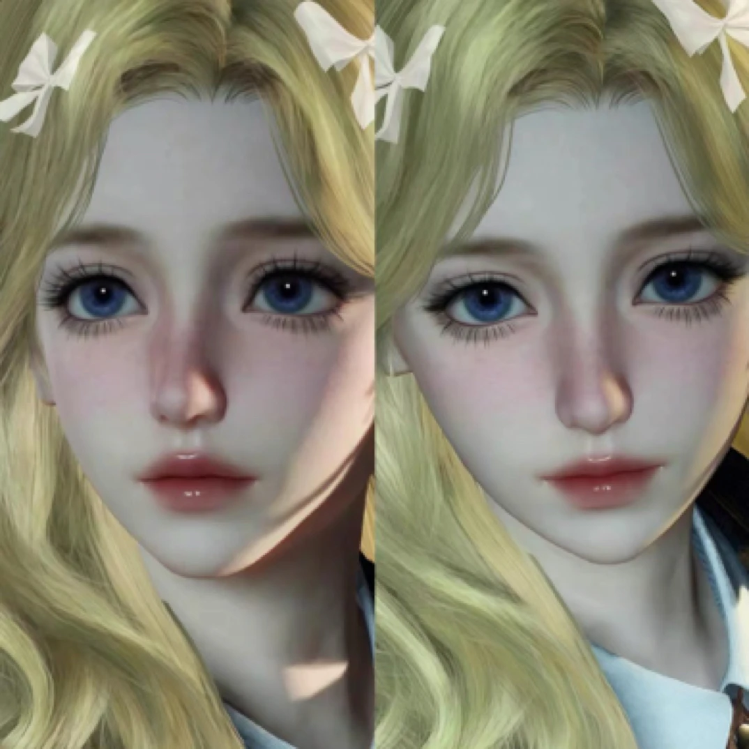 转校生恋与深空捏脸数据混血感绝美百搭精致氛围