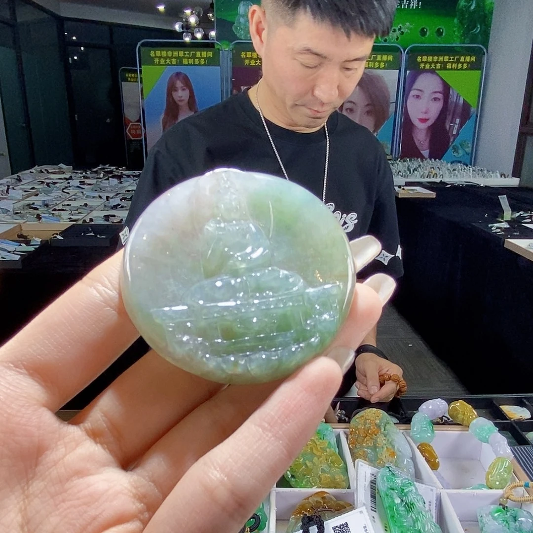 颈饰未镶嵌翡翠翡翠